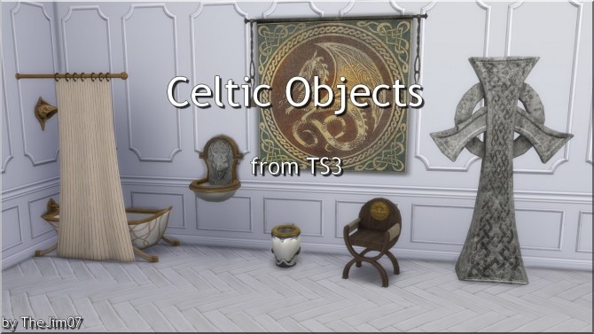 Sims 4 Celtic Objects from TS3 by TheJim07 at Mod The Sims