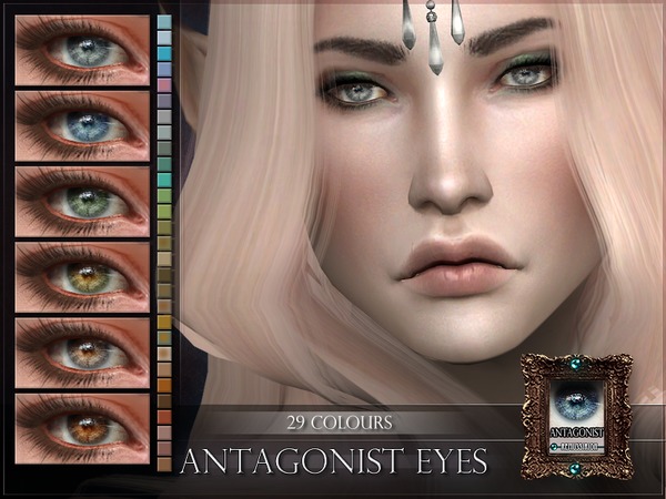 Sims 4 Antagonist Eyes by RemusSirion at TSR