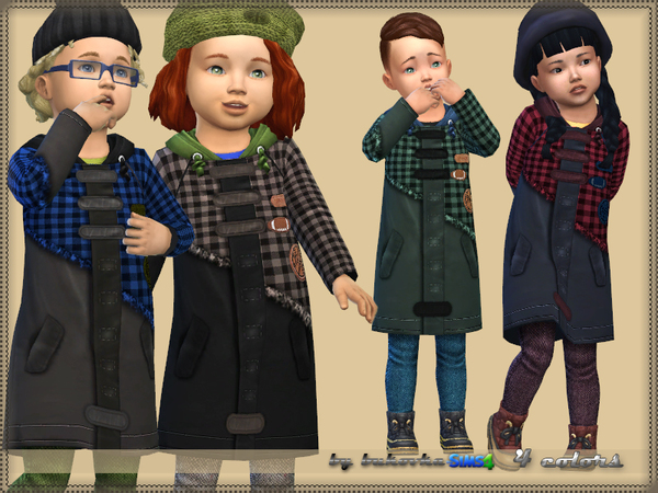 Sims 4 Coat Toddler 3 by bukovka at TSR