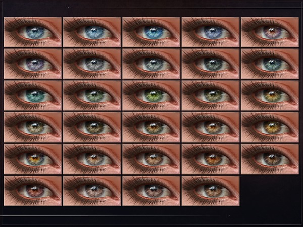 Sims 4 Antagonist Eyes by RemusSirion at TSR