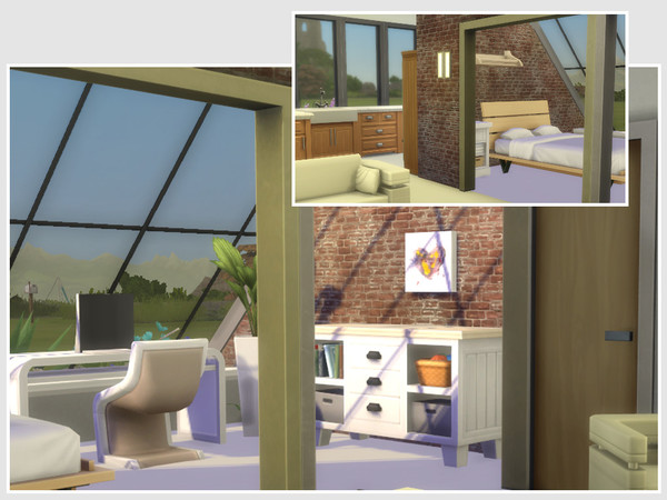 Sims 4 Transparency house No CC by philo at TSR