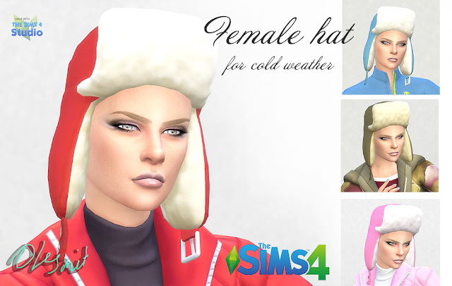 Sims 4 Female hat at OleSims