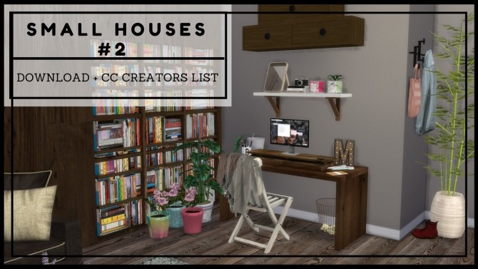 Sims 4 Small Houses #2 at Dinha Gamer