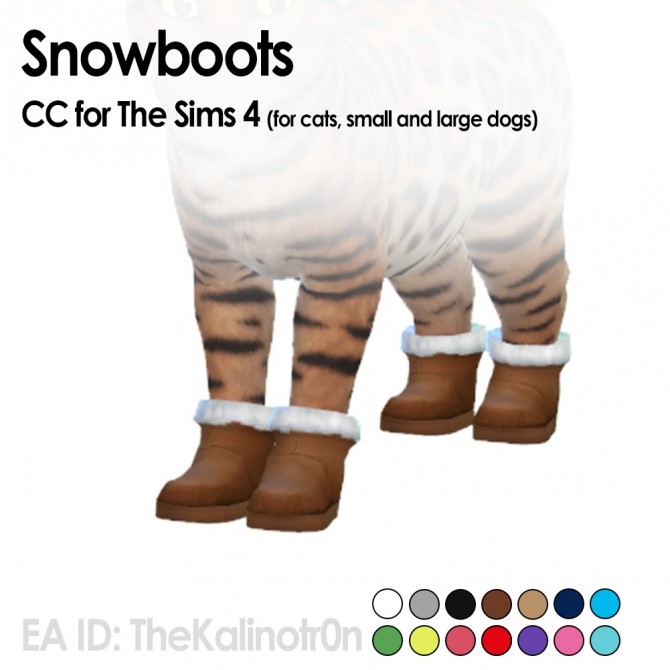 Sims 4 Snowboots at Kalino