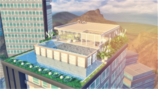 Sims 4 If I was a millionaire… penthouse at Agathea k