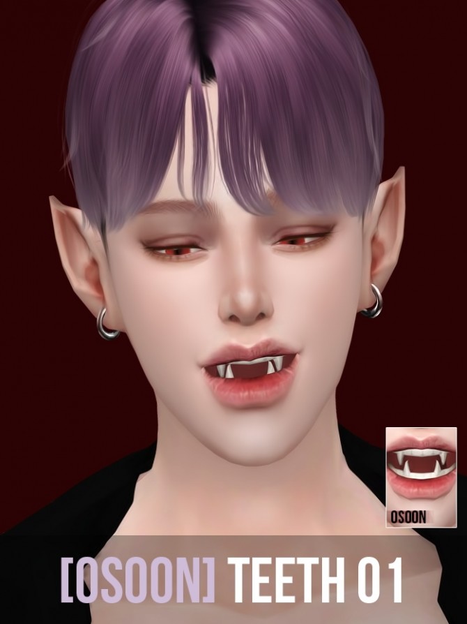 Sims 4 Teeth 01 at Osoon