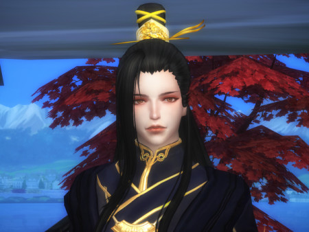 Chinese Gufeng Hair 1 by NobleJadesims at TSR