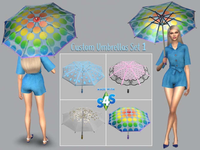 Custom Umbrellas for The Seasons by Giulietta at Sims 4 Studio » Sims 4 Updates