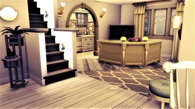 Sims 4 Little White House at Agathea k