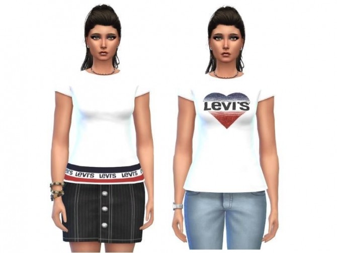 Sims 4 Casual t shirts at Louisa Creations4Sims