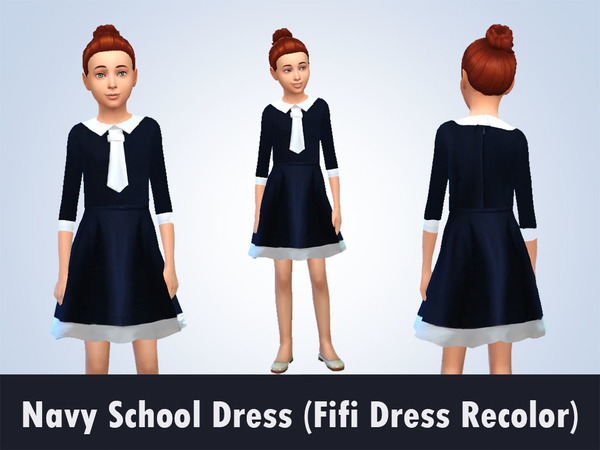 Sims 4 Back to School dresses by kitty.e at TSR