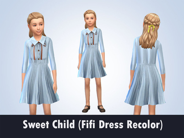 Sims 4 Back to School dresses by kitty.e at TSR