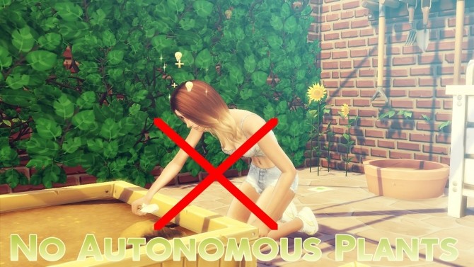 Sims 4 No Autonomous Plants at MSQ Sims