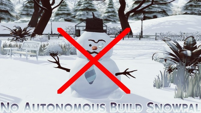 Sims 4 No Autonomous Build Snowpal at MSQ Sims