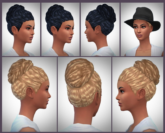 Sims 4 Mid Wave Knot hair female at Birksches Sims Blog