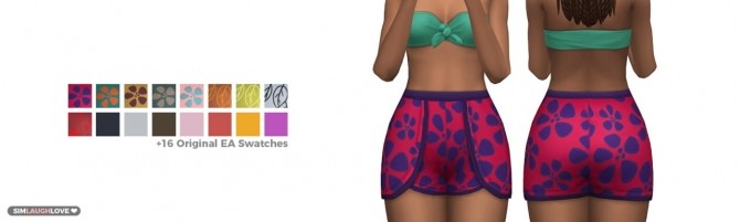Sims 4 Summer Breeze Shorts at SimLaughLove