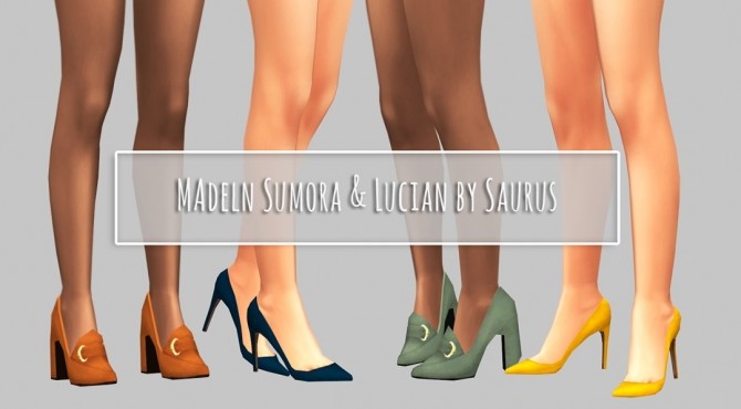 Sims 4 Shoes Mega Pack at Saurus Sims