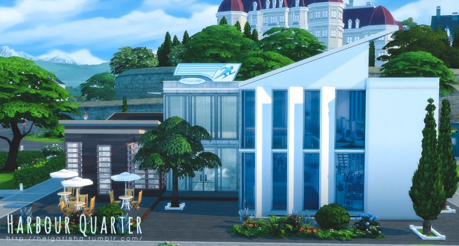 Harbour Quarter at Helga Tisha » Sims 4 Updates