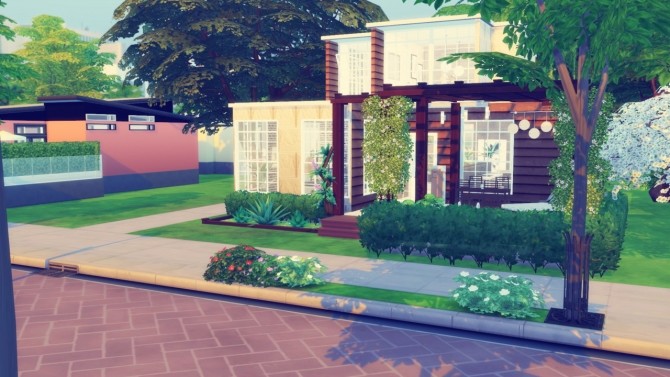 Sims 4 Chocolate Dream house at Simming With Mary