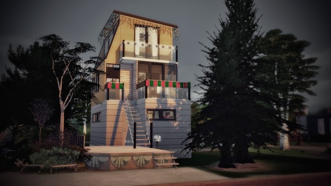 Sims 4 SUNSHINE house at SoulSisterSims