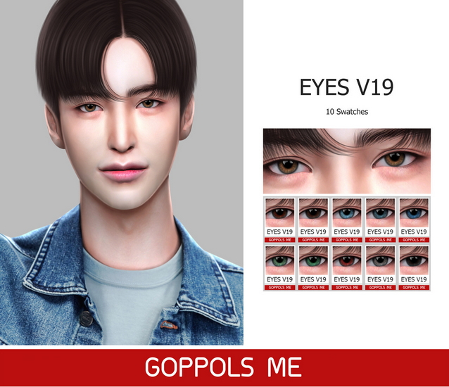 Sims 4 GPME Eyes V19 at GOPPOLS Me