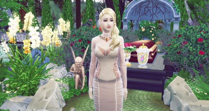 Sims 4 Louisa De Latour (vampire) by Angerouge at Studio Sims Creation