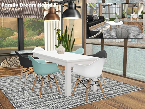 Sims 4 Family Dream Home 8 by Pralinesims at TSR