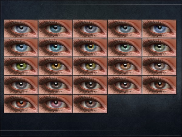 Sims 4 Dipolar Eyes by RemusSirion at TSR