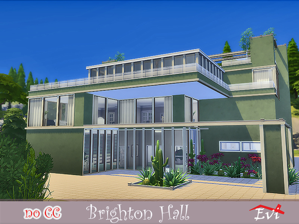 Sims 4 Brighton Hall by evi at TSR