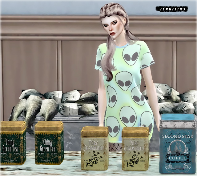 Sims 4 Decorative Food Clutter 11 Items at Jenni Sims