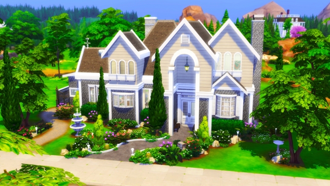 BG cozy family home at BERESIMS » Sims 4 Updates