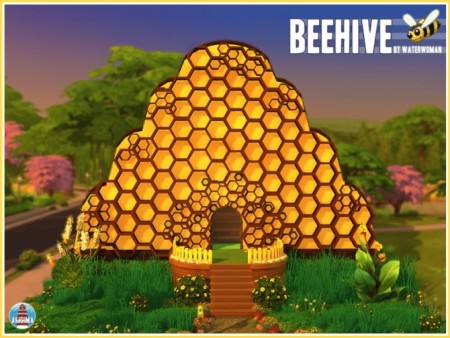 Beehive house by Waterwoman at Akisima