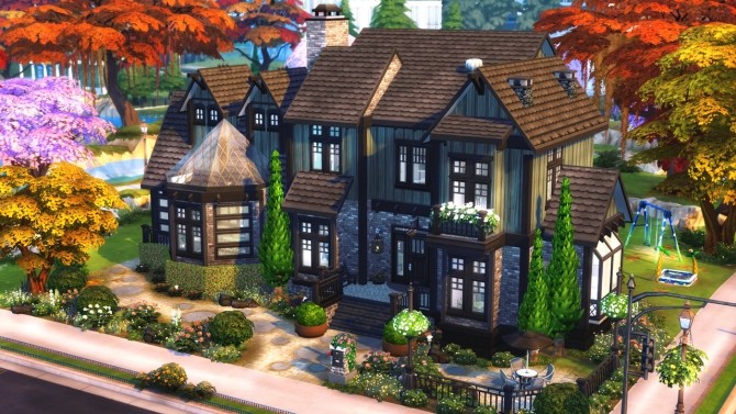 Sims 4 GREENWOOD HOUSE at BERESIMS