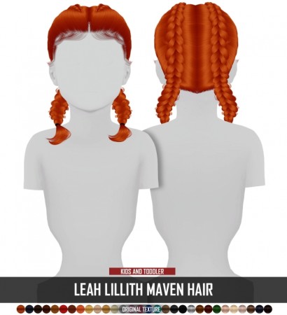 LEAH LILLITH MAVEN HAIR KIDS AND TODDLER VERSION at REDHEADSIMS