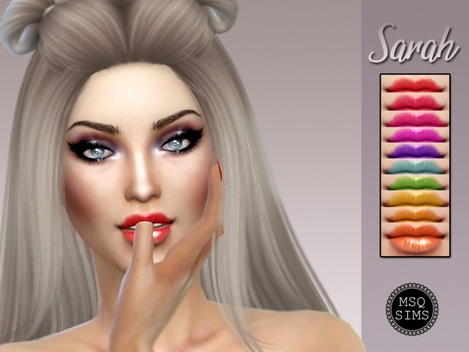 Sims 4 Sarah Lipstick at MSQ Sims
