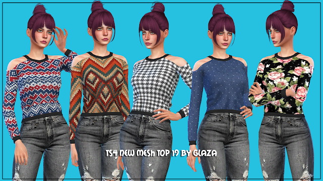 Sims 4 Top 19 at All by Glaza