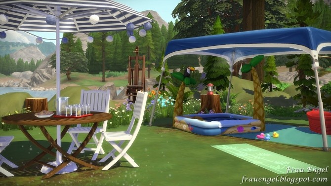 Sims 4 Tourist Camp by Julia Engel at Frau Engel