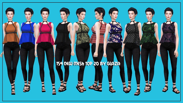 Sims 4 Top 20 at All by Glaza