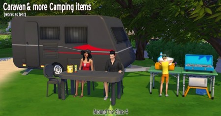 Camping & Caravane at Around the Sims 4