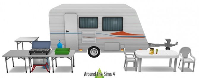 Sims 4 Camping & Caravane at Around the Sims 4