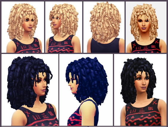 Sims 4 Masha’s LongCurls hair at Birksches Sims Blog