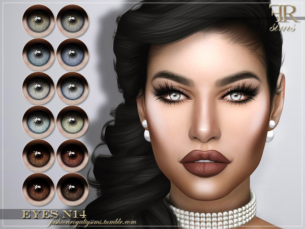 Sims 4 FRS Eyes N14 by FashionRoyaltySims at TSR