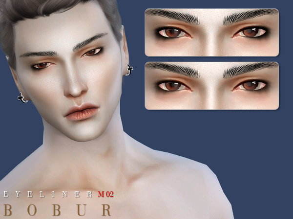 Sims 4 Eyeliner M02 by Bobur3 at TSR