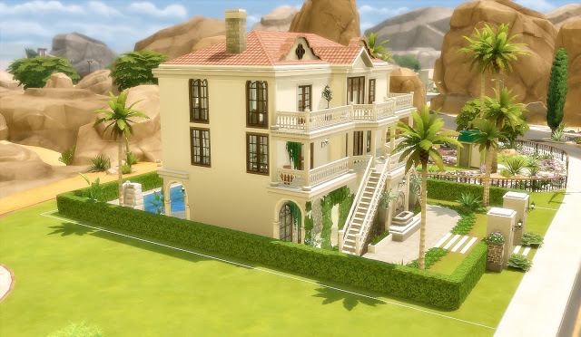 Sims 4 House 55 Oasis Springs at Via Sims