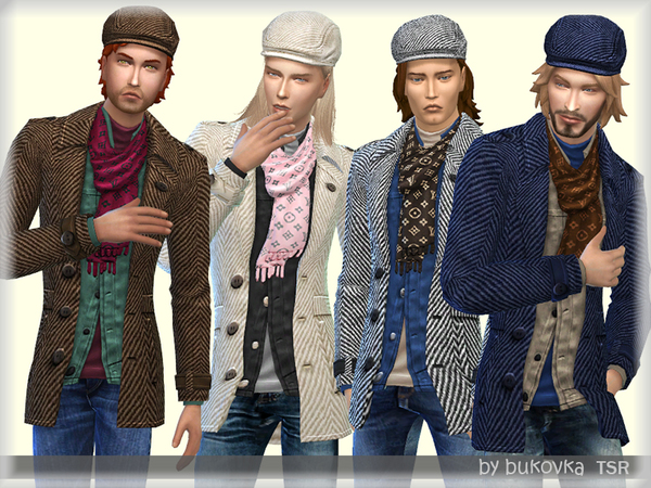 Sims 4 Set Tweed by bukovka at TSR