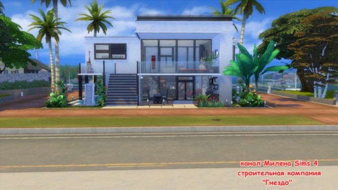 Sims 4 Style house at Sims by Mulena