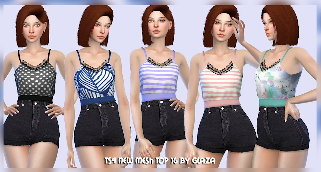 Top 16 at All by Glaza » Sims 4 Updates