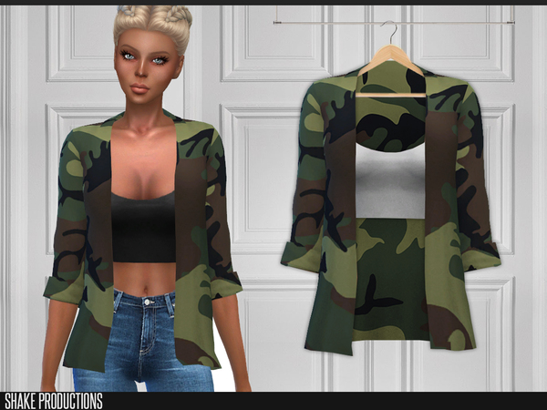 Sims 4 156 Top by ShakeProductions at TSR