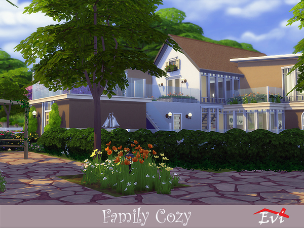 Sims 4 Family Cozy by evi at TSR