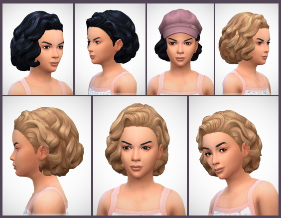 Sims 4 Shield’s MidCurls hair at Birksches Sims Blog
